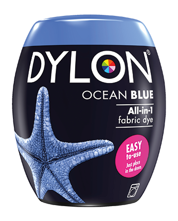 Dylon Ocean Blue Machine Dye x3 Pods - Click Image to Close